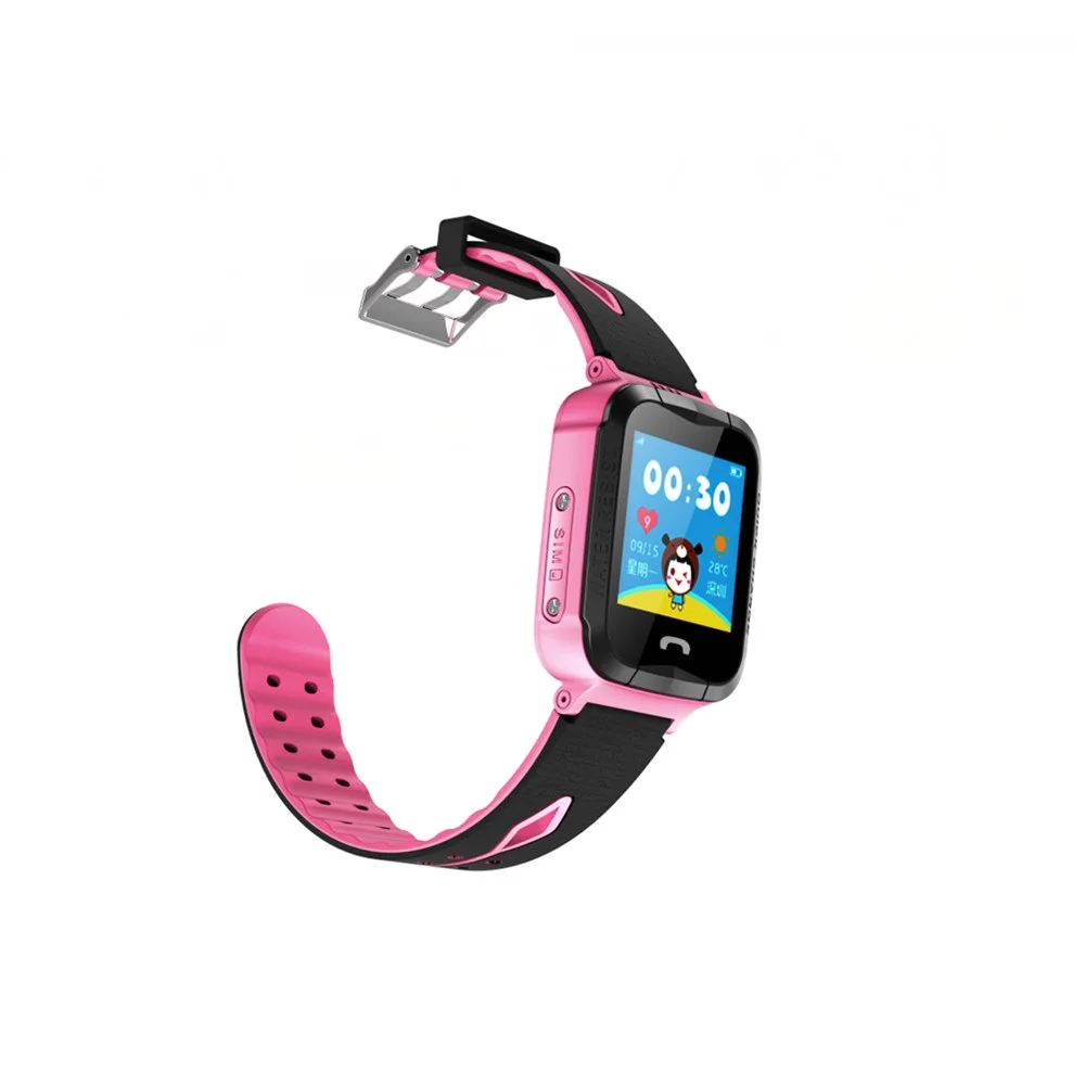 

V6G Deep Waterproof Swimming GPS Tracker Smartwatch Monitor SOS Call with Camera Lighting Baby Clock for Kids Anti Rain
