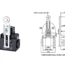 4 шт./лот высокое качество CNTD CLS-303 Регулируемый рычаг Концевой переключатель/микро переключатель Ui 380V Ith 10A, экономичный и пластиковый тип
