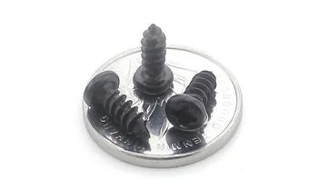 

1000Pcs M3.5*6/8/10/12/14/16/20MM BK Philips Cross Head Screw Alloy Self Tapping Cross Bolt Screw Self tapping Electronic Screw