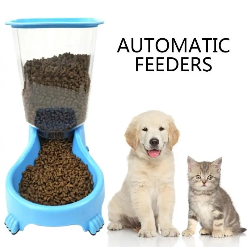 

Pet automatic feeder dog cat water drinking cat cat feeding large capacity dispenser pet cat bowl dog