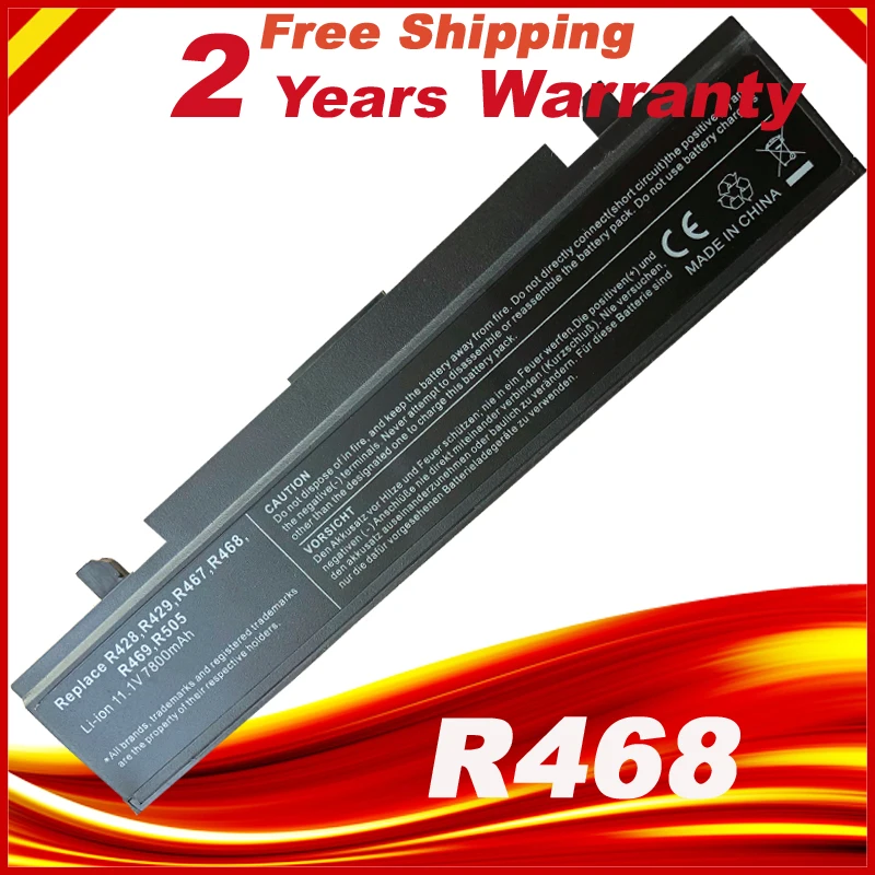 

9 cells 7800mAh R468 R428 RV520 Battery for Samsung aa pb9nc6 PB9NC6B PB9NC6W PB9NC6W/E PL9NC2B PL9NC6B PL9NC6W PB9NS6B NP300E5
