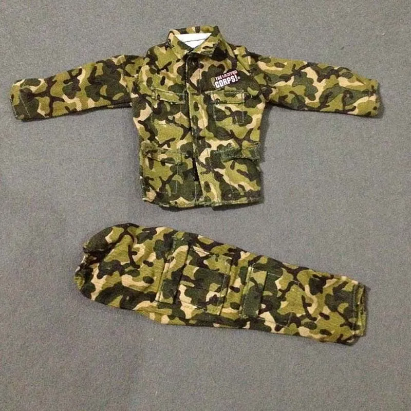 Mnotht 1/6 зимний Камуфляжный костюм с капюшоном куртка + брюки набор 6 стилей Мужская