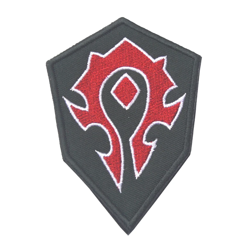 3 шт. WOW World Alliance/Horde Forces Camp сторонняя нашивка с надписью DIY Высококачественная