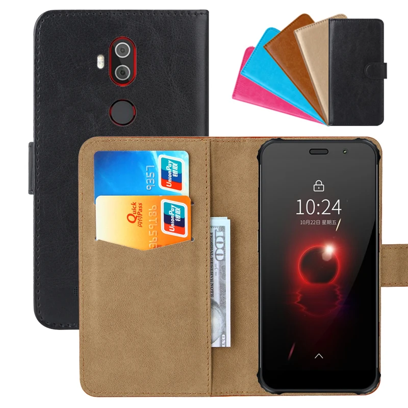Чехол-книжка для AGM X3 Turbo из искусственной кожи с ремешком в стиле ретро стильные