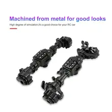 RC автомобиль передний и задний мост Корпус Запасные детали задней оси задняя коробка передач часть автомобиля плесень фитинги для RC Гусеничный автомобиль D90 осевой SCX10