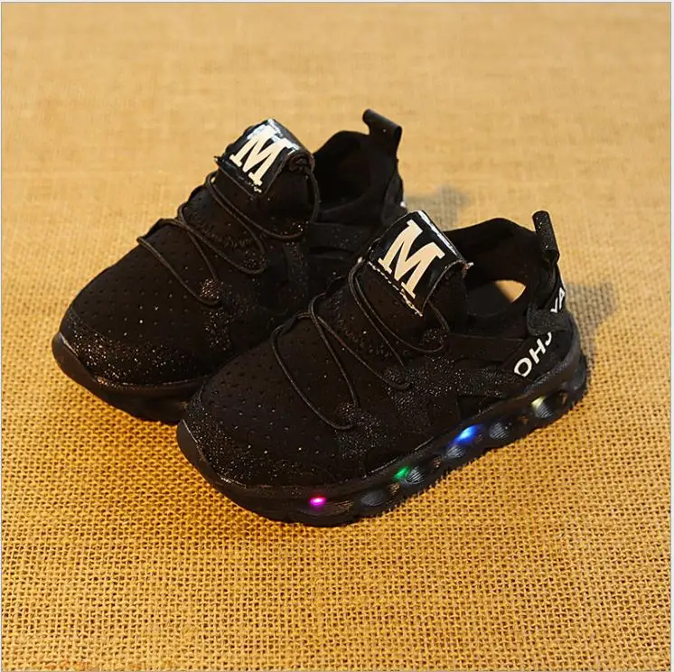 

Luminous Sneakers Kids Led Shoes for Boys Girl Shoes Breathable Sneakers for Children chaussure enfant Glowing Casual Sneakers