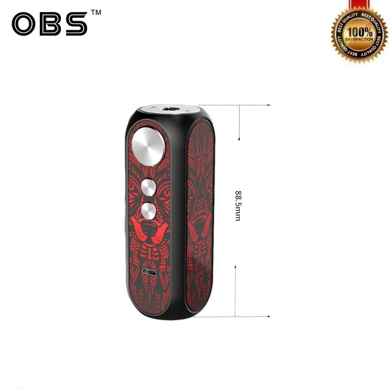 Оригинальный набор OBS Cube X 80 Вт с баком для вейпа 4 мл Mesh катушка M1 сердечник M3
