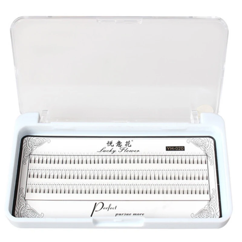 Pre Made Fans 3D Volume False Eyelash extensions 1 Box Faux Mink Eyelashes | Красота и здоровье