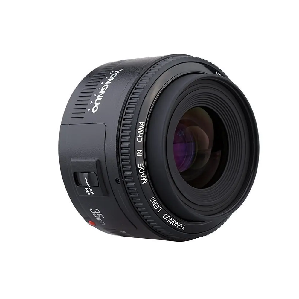 YONGNUO YN35mm объектив камеры для Canon F2 объектив 1:2 AF/MF Автофокус для Canon 600D 60 D 6D 70D 1300D DSLR Объективы для камер