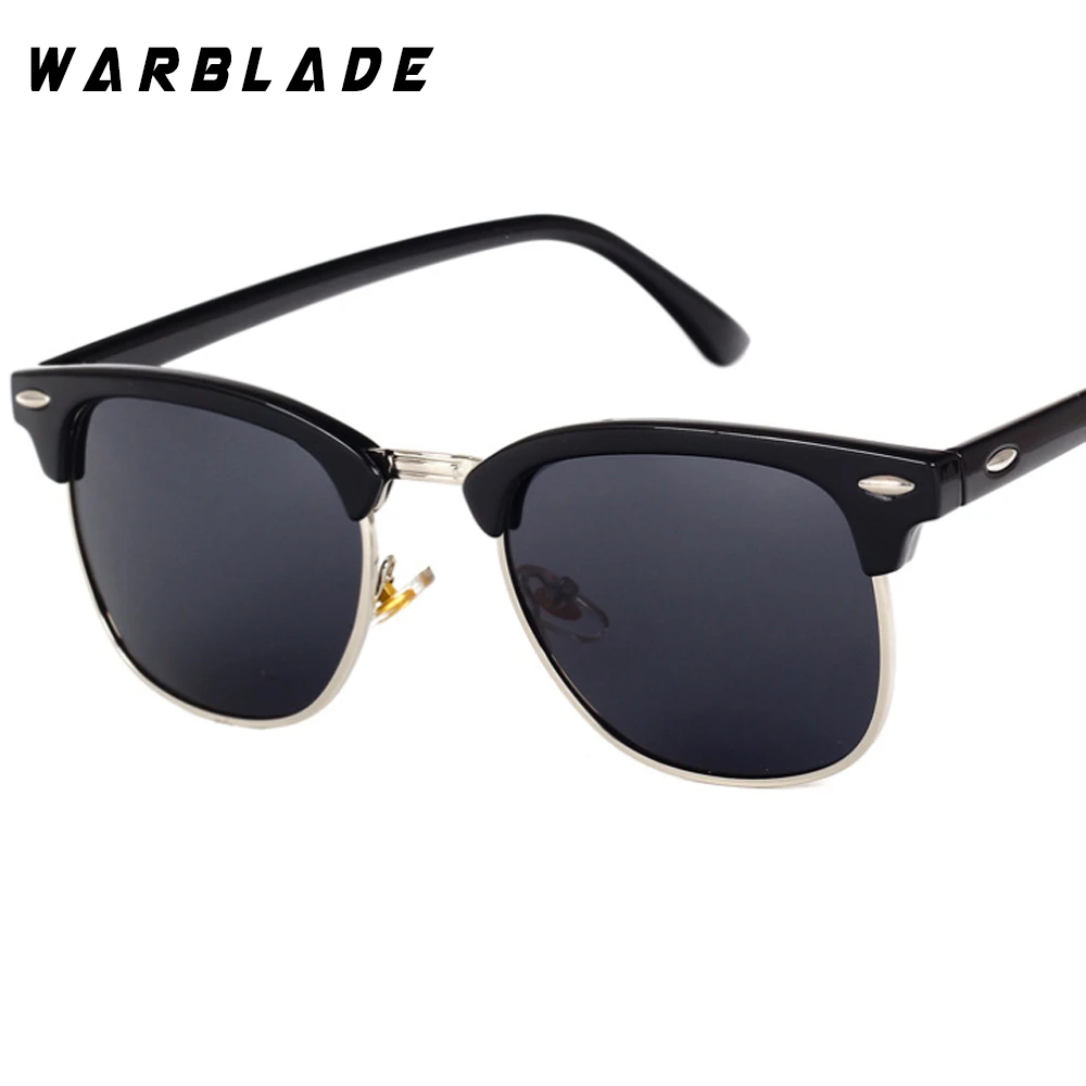 Classic Polarized Sunglasses Men Women Half Metal Mirror Sun Classic Polarized Sunglasses Men Women Half Metal Mirror Sun