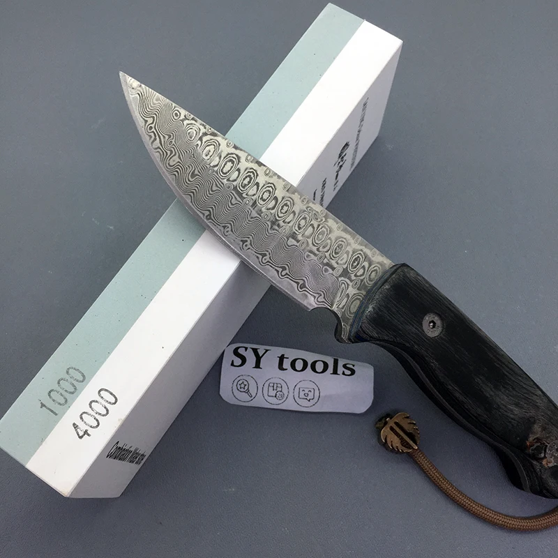 

Double-sided Water Whetstone 1000 4000 Grit For Knife sharpener With Size 7.1'*2.4'*1.1