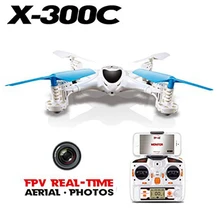 F16107/8 MJX X300C FPV RC Drone 2.4G 6 Axis Headless Mode RC UAV Quadcopter with Built-in HD Camera Support Real-time Video FS