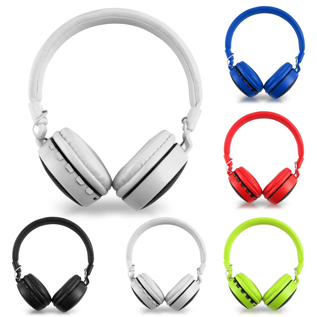 Buy Wireless Bluetooth Over Ear LED Headphones Glowing