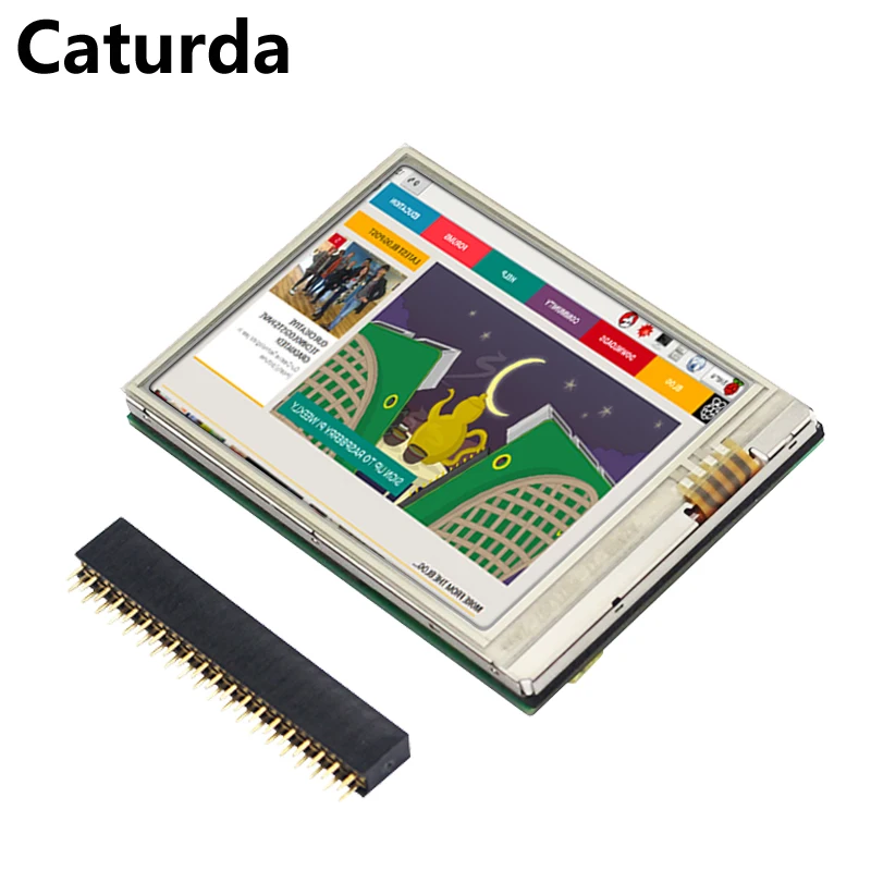 Цена Для Raspberry Pi Zero экран 2,8 дюймов 60 + fps дисплей поддержка 640*480 HD сенсорный экран для Raspberry Pi Zero W V1.3