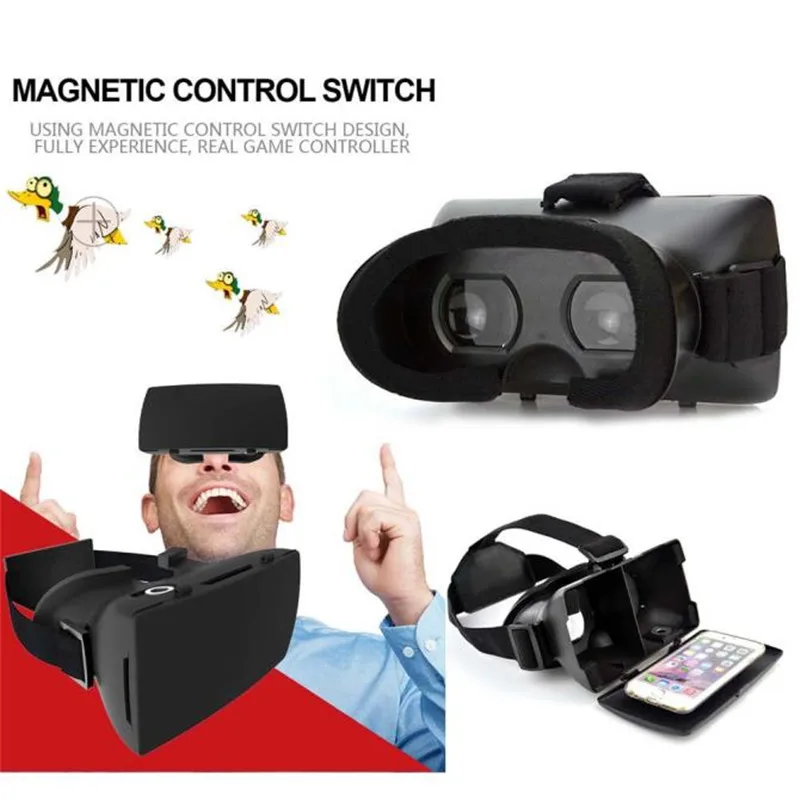 Google Cardboard font b VR b font BOX DIY Virtual Reality 3D font b Glasses b