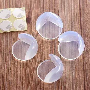 

HobbyLane 10Pcs Kids Baby Transparent Safety Protector Table Corner Edge Protection Cover Anticollision Guards