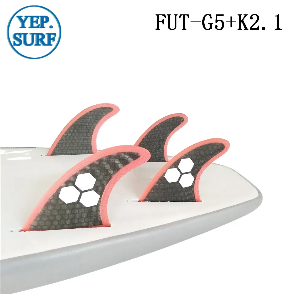 Future Quad Fin G5 + K2.1 пористые гребни для сёрфинга плавник для серфинга, Future Quihas в сёрфинге 4 шт./компл. Paddle Board