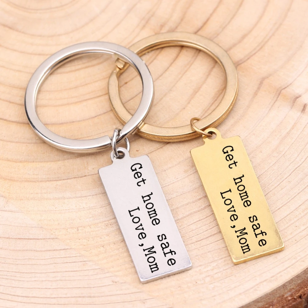 Cadeaux pour Mère Maman de fils de famille présente Keychain Porte-clés cadeaux d'anniversaire 