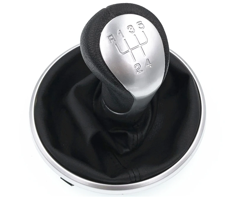 Новинка 5 скоростей Ручка Переключения рулевого механизма автомобиля кожаный Гетр для Skoda Fabia 2 MK2 2007-2010 для Roomster 2006-2010