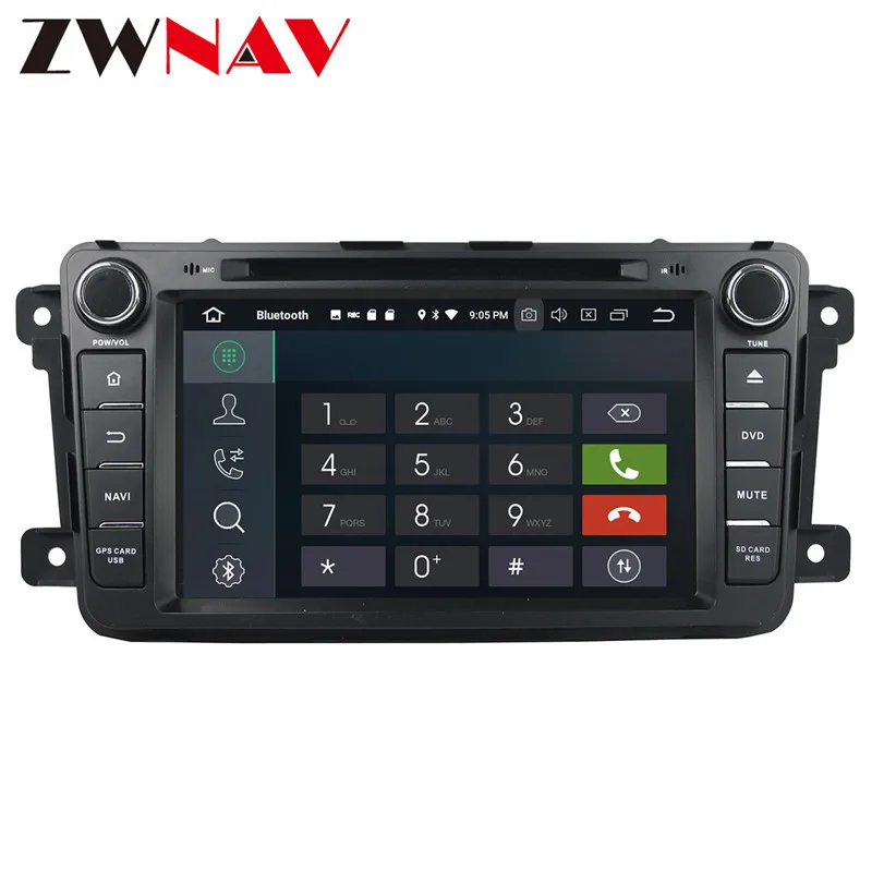 Best 2 Din Android 8.0 Car multimedia Player Autoradio GPS Navigation head unit for MAzda CX-9 2012 2013 car dvd player BT wifi Radio 15