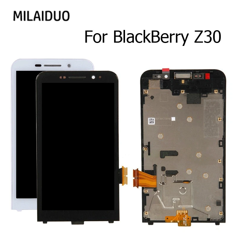 ЖК дисплей для Blackberry Z30 кодирующий преобразователь сенсорного экрана в сборе
