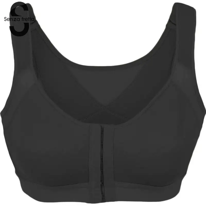 New Sexy Women Bra Full Coverage Front Closure Back Support Posture Bra Plus Size Comfortable Seamless Bra Women Bra NYB9636