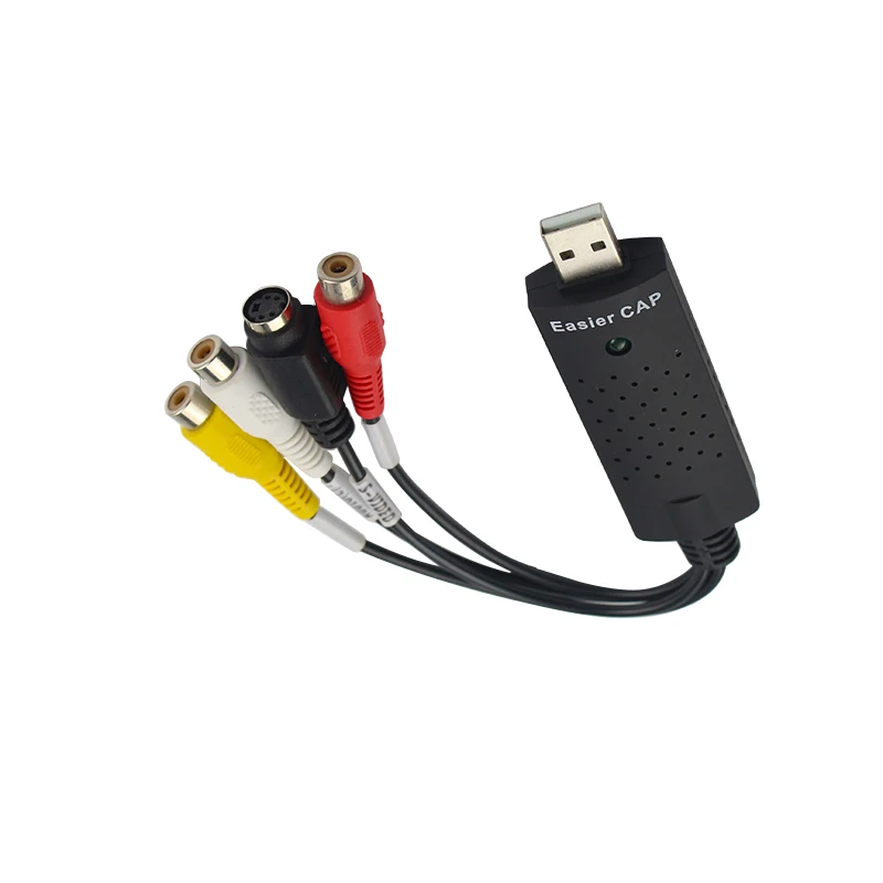 USB 2 0 простая Крышка для Видео ТВ DVD VHS DVR крышка адаптер видео ture устройство Windows