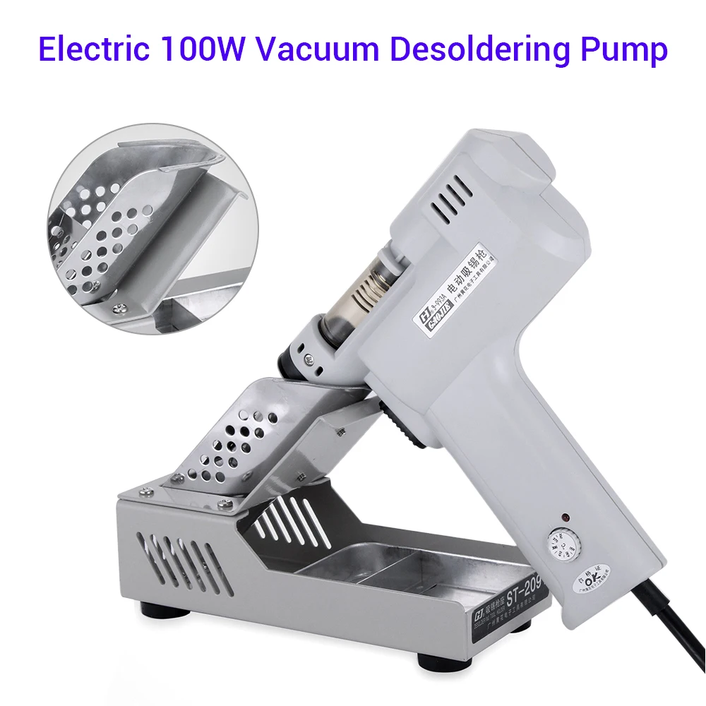 Entlöten Pumpen Elektrische Vakuum Entlötpumpe Solder Sucker Gun 110 V/220 V De-solder Gun Elektrische Lötkolben S-993a In Verschiedenen AusfüHrungen Und Spezifikationen FüR Ihre Auswahl ErhäLtlich