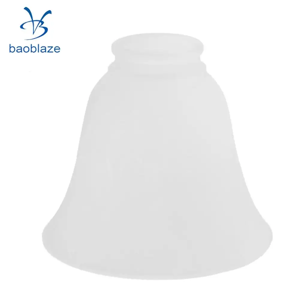 Replacement Ceiling Fan Vanity Chandelier Frosted And Clear Glass Shade #1