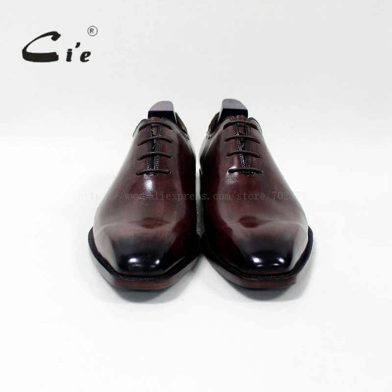Bezerro 100 Homens Respirável Artesanal Macky De Praça Genuíno 13 Dos casual Couro Plain 08 Cie Ox Pátina Sola Oxford Toe Vestido Marrom q0PXf0wt