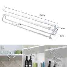 1 шт. нержавеющая сталь бокал для вина es держатель бокал для вина стойка для кухни бар настенный шампанского стеклянный шкаф для вина подстаканник для хранения