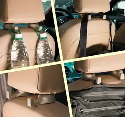 В-автомобиль крюк скрытый стул задний крюк подключен в автомобиль многоцелевой автомобиль голова Подушка крюк АБС пластик нетоксичный без