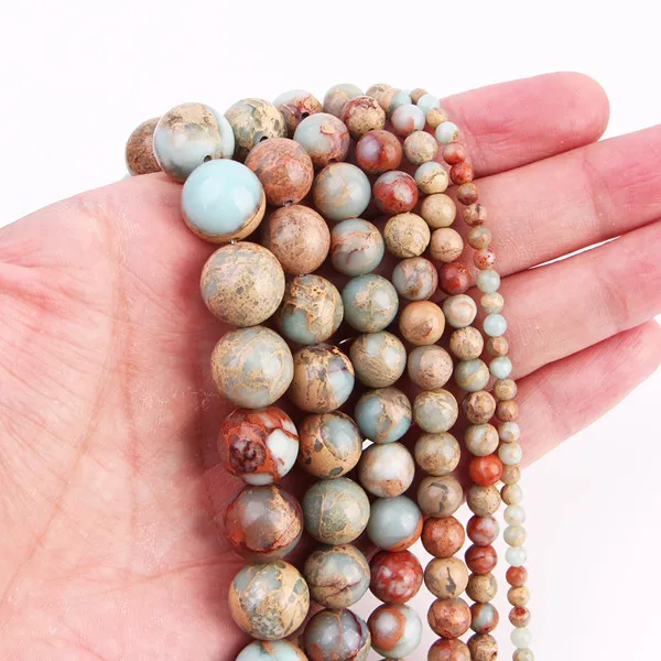 XCHARMS-4-6-8-10-12-14mm-Natural-Stone-Shoushan-Stone-agalmatolite-Beads-Round-Spacer-Loose_