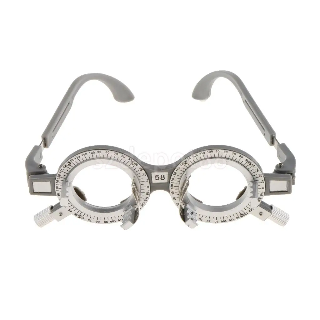 Universal Adjustable Optical Trial Lens Frame Eyeglasses Optometry Optician Optic 52mm 56mm 58mm 60mm 62mm 64mm 66mm 68mm 70mm