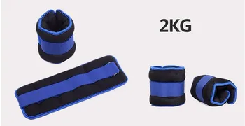

2pcs*2KG Invisible Running Legging Sandbag iron sand Wrist Sandbag Weight-bearing sandbags