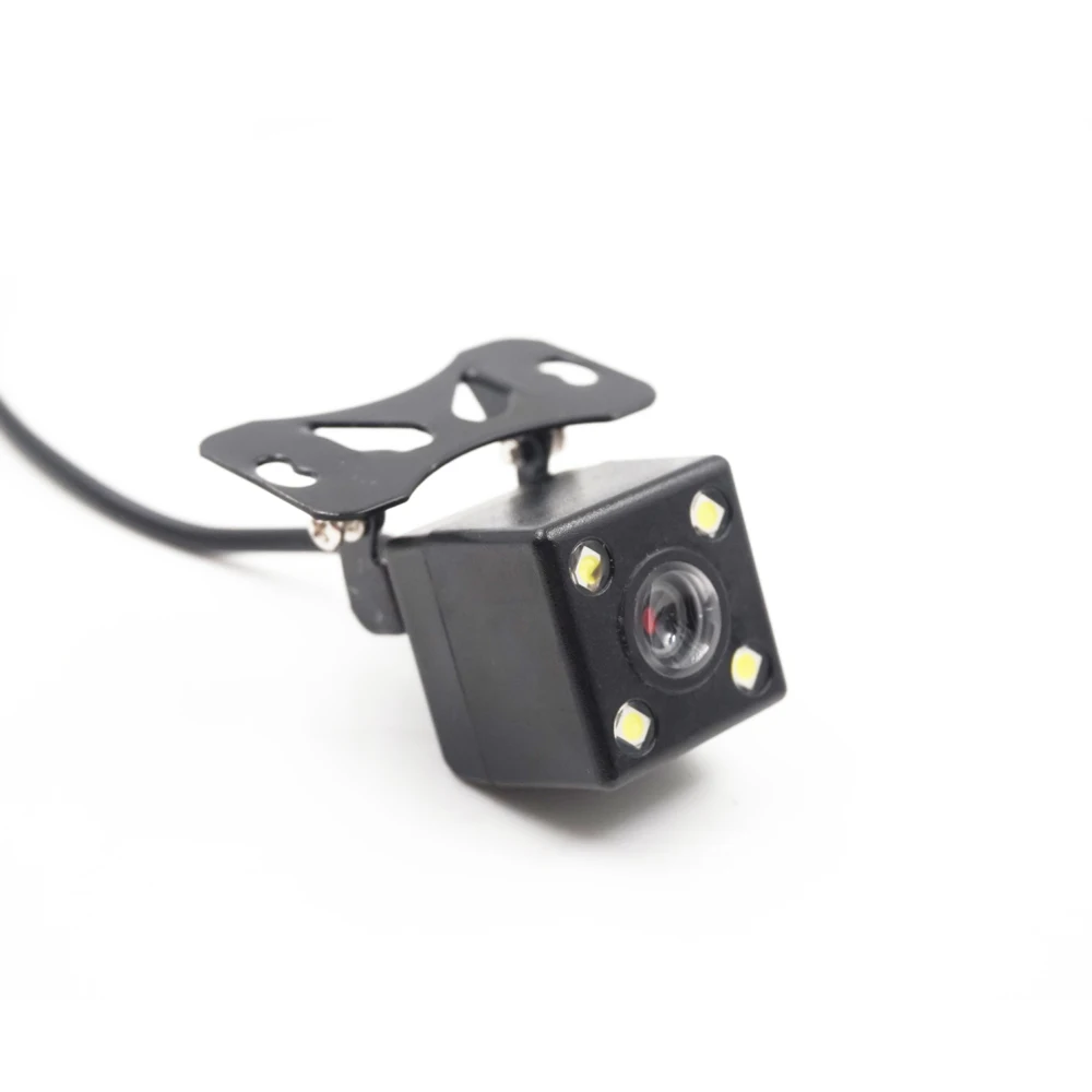 

New Arrival 12V Car Rear View Camera Night Vision 4 LED Lamps Parking Backup System Car Reverse Camera