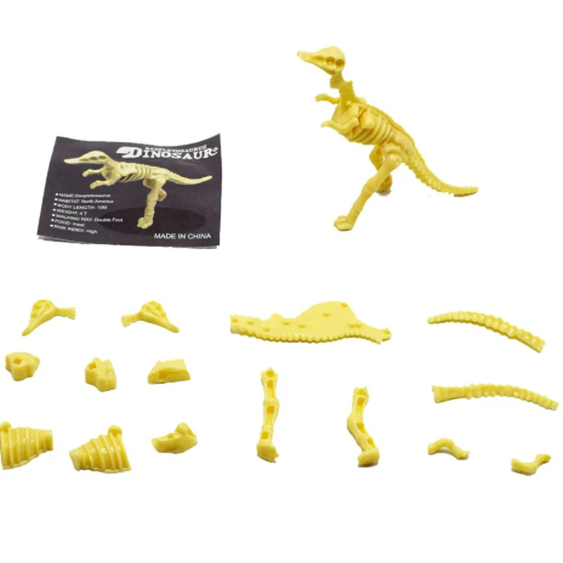 Assorted Dinosaur Fossil Skeleton Figures Kids Toy Dinosaurs Toys Xmas Gift Fun 2