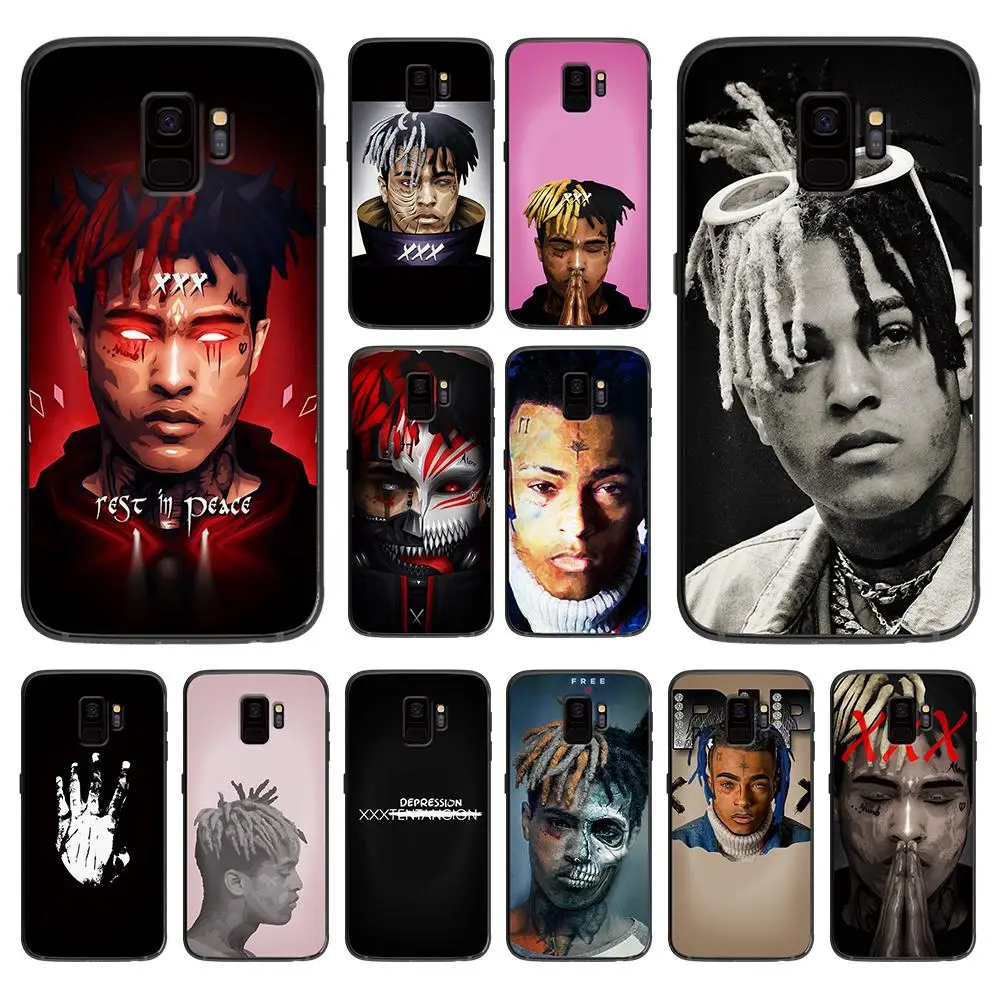 И Rap Singer XXXTentacion мягкий чехол для телефона Samsung Galaxy S6 S7 S8 S9 S10e Plus Note 8 9 чехлы |