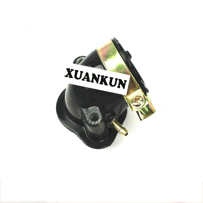 

XUANKUN Motorcycle Fittings Pedals 125 GY6125 125 Carburetor Interface Connector Intake Manifold