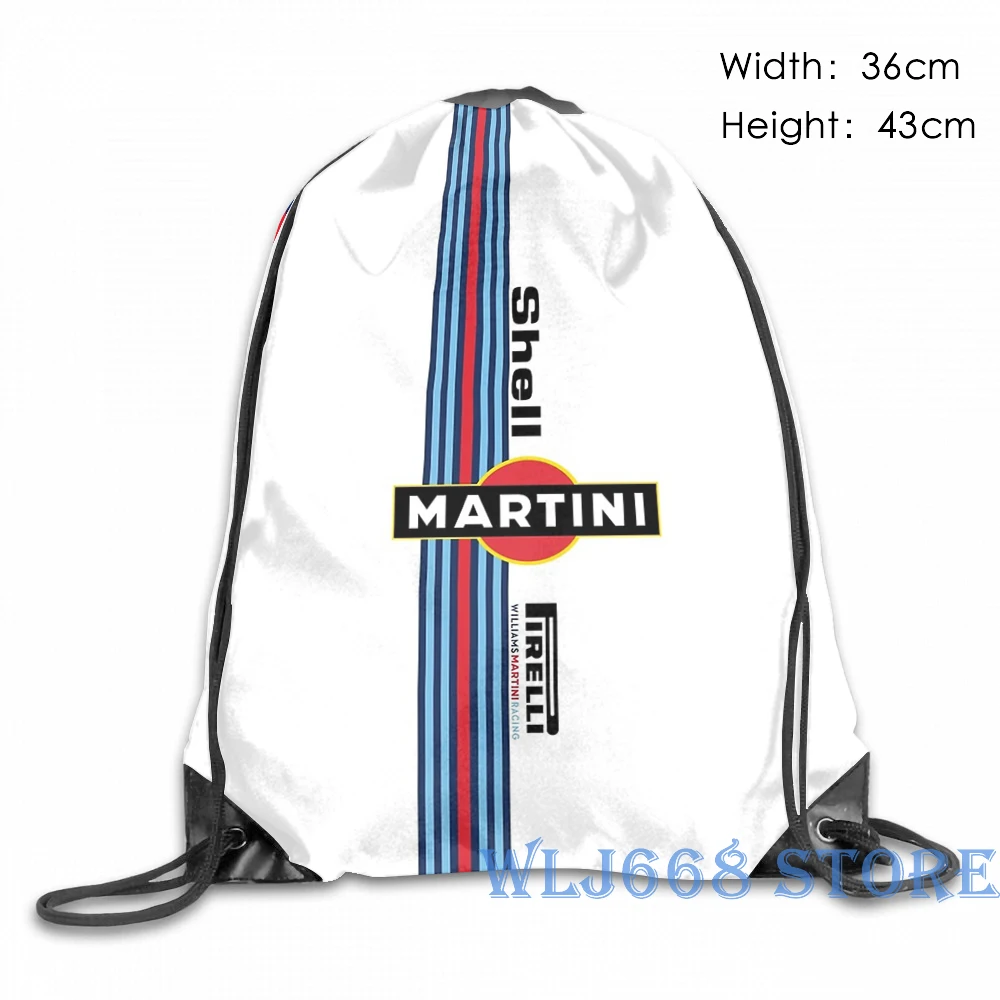 Забавные Наплечные сумки с графическим принтом для женщин Martini Racing(2) рюкзак на одно плечо для путешествий для мужчин спортивная сумка - Цвет: One Size