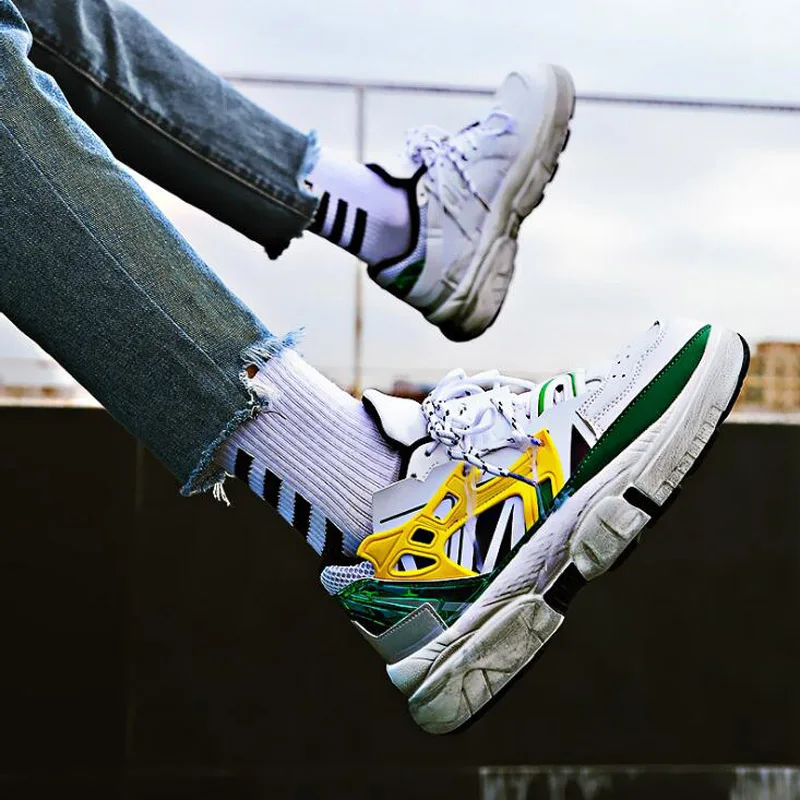Agua Sneakers Rico Zapatillas Impulso Unisex Mulheres De Preto branco Patchwork Bjyl Ultra Tricô amarelo Puerto Mocassins Homem Casuais Mens Sapatos qfWP5
