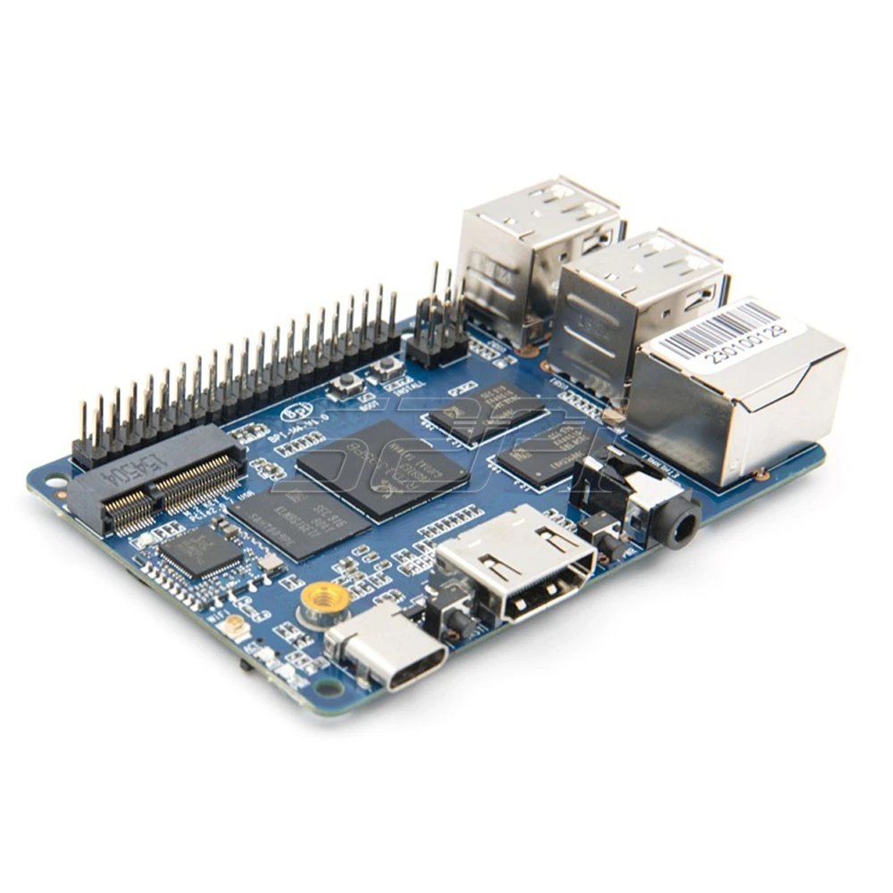 Новинка! BPI-M4 Banana Pi M4 Realtek RTD1395 ARM 64 бит плата четырехъядерный A53 мини одноплатный компьютер