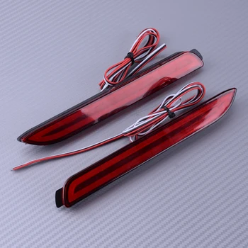 

2pcs LED DRL Rear Bumper Reflector Driving Brake Light Lamp Bar Fit For Toyota Camry Matrix Sienna Lexus IS-F