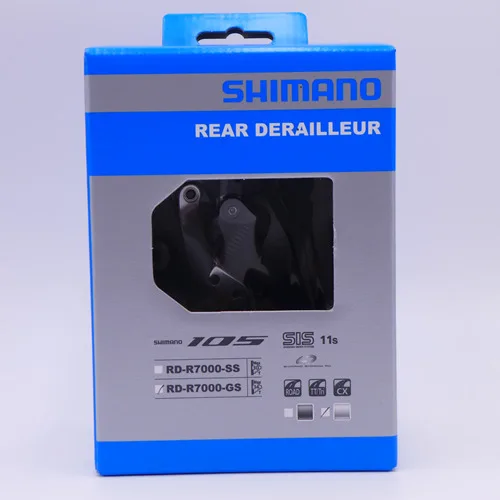 SHIMANO 105 RD-R7000-GS SS дорожный велосипед задний переключатель 11 скоростей 11s черный серебристый R7000 - Цвет: Silver GS