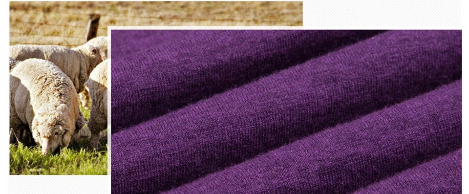 100% чистая шерсть мужчин зимний свитер вязание хаки обычный шерстяной трикотаж мужской пуловер Водолазка Повседневная с длинным рукавом Man