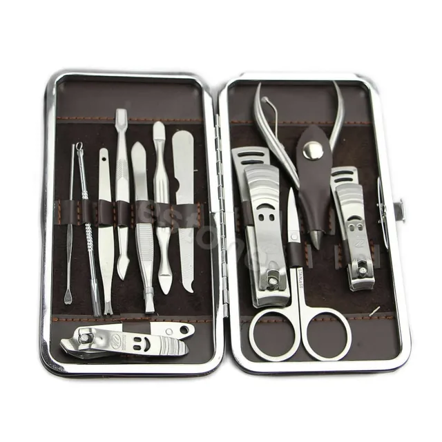 12 In1 Manicure Set Stainless Nail Clipper Kit Care 12 In1 Manicure Set Stainless Nail Clipper Kit Care Clippers Cuticle Grooming