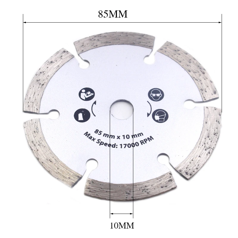 For wood metal granite marble tile brick disc for protable/DIY cutting tools electrical chain 54.8MM Diamonds circular saw