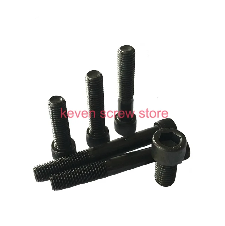 

half tooth 10pcs M10x50 mm flat head countersunk head black grade 12.8 Alloy Steel Blackening Hex Socket Head Cap Screw