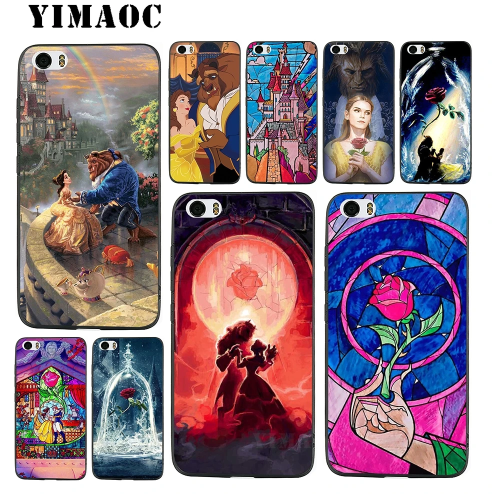 Мягкий силиконовый чехол YIMAOC beauty and the Beast для Xiao mi Red 6 Note 4X 4A 5A 5 Plus A1 A2 Pro Lite 8 |