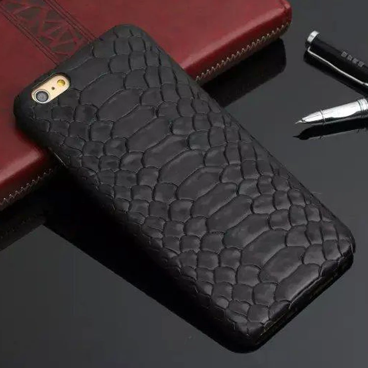 Luxury Python Case For iPhone 6 Plus iPhone6 6s 5.5 4.7 Cell Phone Genuine Cowhide Leather Snake